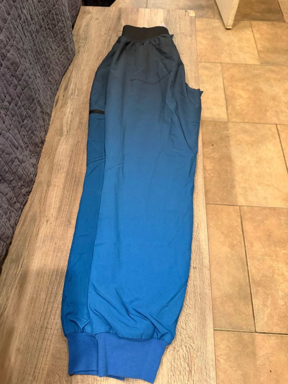 Figs Blue Ombre Jogger Scrub Pants